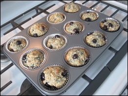 Loaded Blueberry Coconut Muffins Loaded Blueberry Coconut Muffins