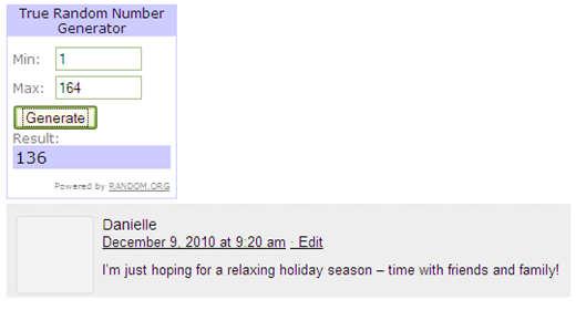 giveaway winner giveaway winner