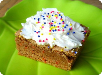 Carrot Cake Batter Blondies Carrot Cake Batter Blondies