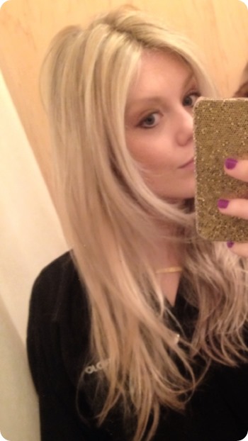 blonde highlights