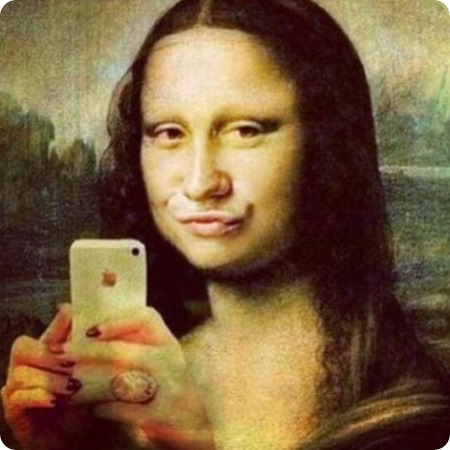 Mona Lisa Selfie Mona Lisa Selfie