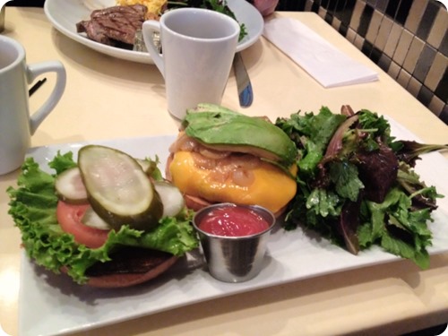 Elmo turkey burger