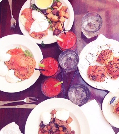 brunch at Essex NYC