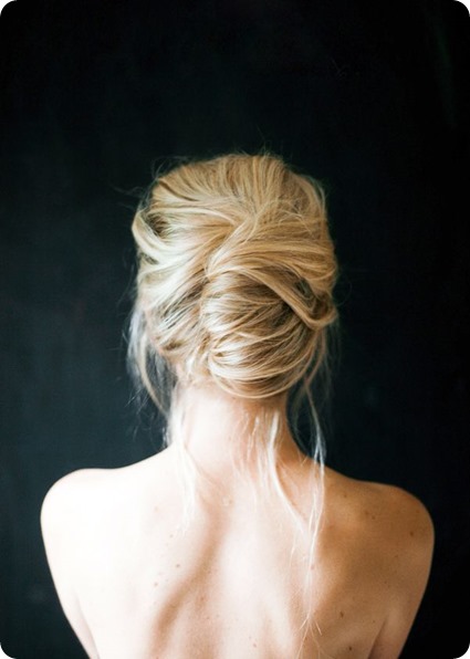 messy French twist messy French twist