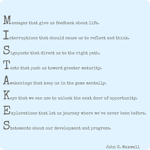 Mistakes