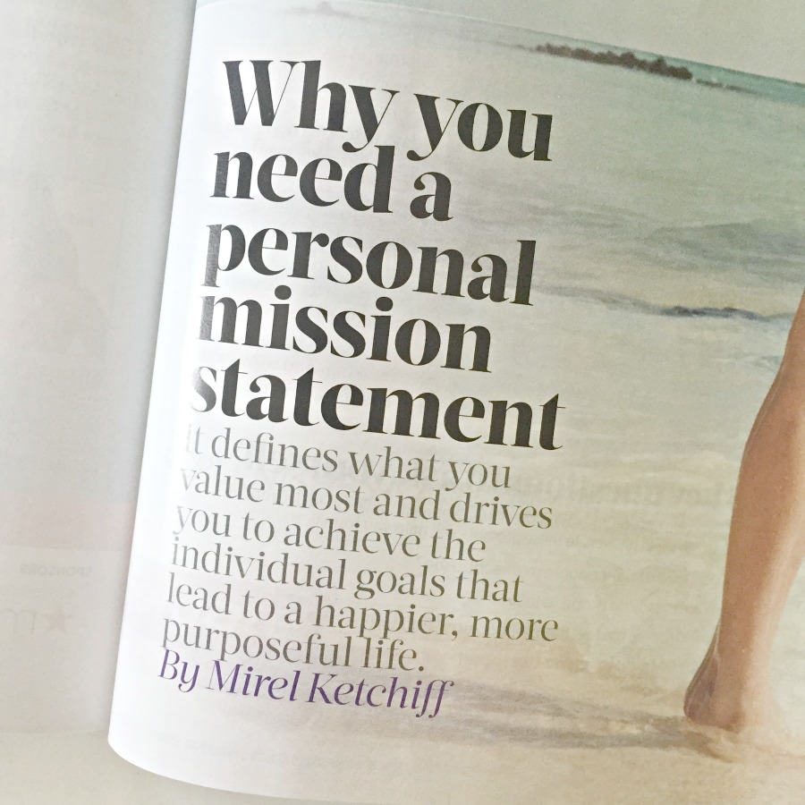 Why You Need A Personal Mission Statement / Shape Magazine